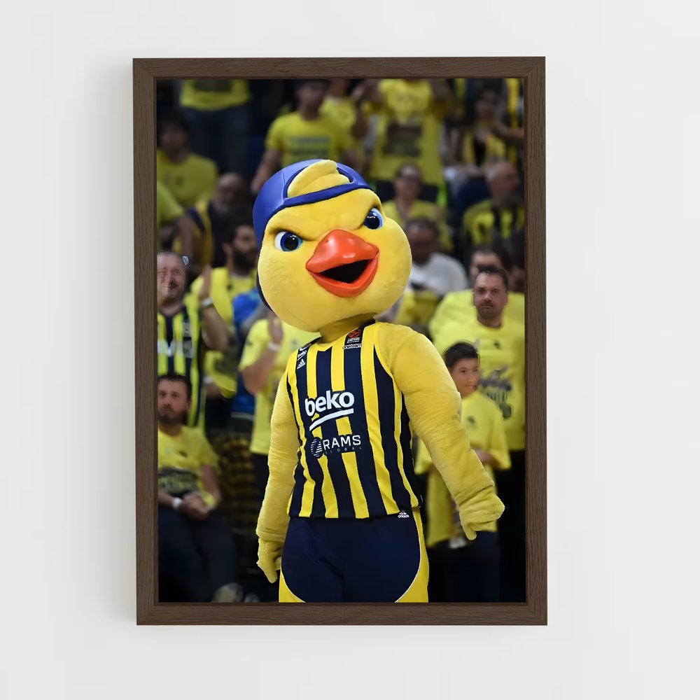 Poster Mascotte Fenerbahce – affiche Basketball (vue 5)